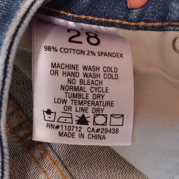 Driftwood Stef studded denim skirt  size 28 - Picture 3 of 7